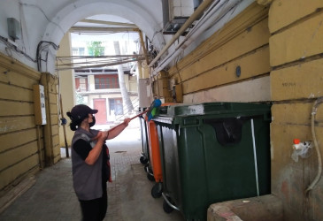 Səbail rayon ərazisində növbəti iməcilik işləri həyata keçirilmişdir