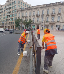 Səbail rayon ərazisində növbəti iməcilik işləri həyata keçirilmişdir