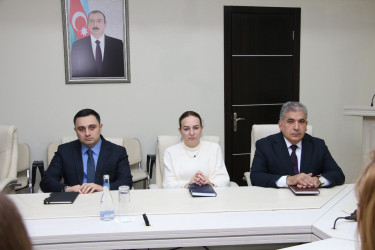 Xocalı Soyqırımının 34-cü ildönümü ilə əlaqədar Səbail Rayon İcra Hakimiyyətində tədbir keçirilmişdir