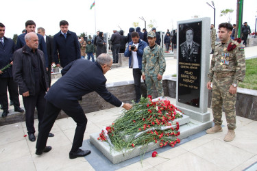 27 sentyabr - Anım Gününün beşinci ildönümü ilə əlaqədar Hərbi Memorial Məzarlıq ziyarət olundu