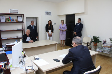 Səbail Rayon İcra Hakimiyyətində keçirilən vətəndaş qəbulları