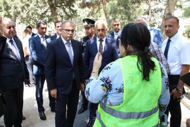 Rayon İcra Hakimiyyətinin başçısı sakinlərlə səyyar görüş keçirmişdir