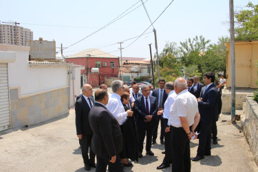 Rayon İcra Hakimiyyətinin başçısı 20-ci sahə yaşayış massivində sakinlərin müraciətlərini dinləmiş və əraziyə baxış keçirmişdir