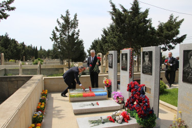 Vətən müharibəsi şəhidlərinin məzarları ziyarət olundu