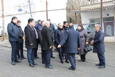 Rayon İcra Hakimiyyətinin başçısı Bayıl yaşayış sahəsi ərazisində sakinlərin müraciətlərini dinləmişdir