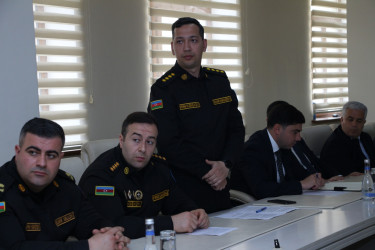 Səbail rayonunda “Su hövzələrində insanların təhlükəsizliyinin təmin edilməsi” mövzusunda müşavirə keçirilmişdir