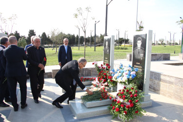 27 sentyabr - Anım Gününün ildönümü ilə əlaqədar Hərbi Memorial Məzarlıq ziyarət olundu