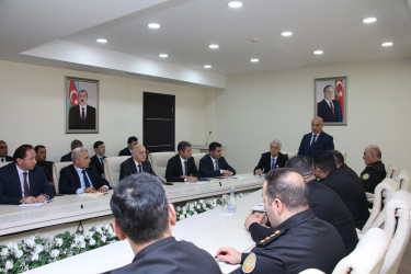 Səbail rayonunda “Su hövzələrində insanların təhlükəsizliyinin təmin edilməsi” mövzusunda müşavirə keçirilmişdir