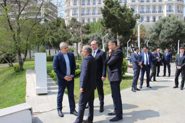 Rayon İcra Hakimiyyətinin başçısı tərəfindən “Səbail” parkına baxış keçirilib