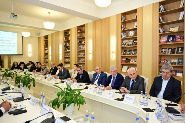 Səbaildə “Heydər Əliyev: dövlət suverenliyi və konstitusiya quruluşu” mövzusunda elmi konfrans keçirilib