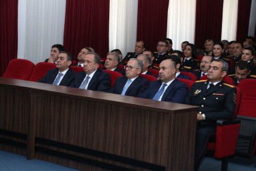 Səbaildə Azərbaycan Polisinin yaranmasının 108-ci ildönümünə həsr olunmuş tədbir keçirilib