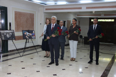 Səbail Rayon İcra Hakimiyyətində “Heydər Əliyev – müasir Azərbaycanın memarlıq irsi” mövzusunda tədbir keçirilib