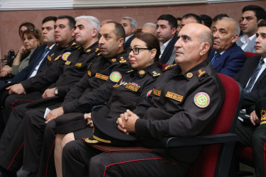 Səbail Rayon İcra Hakimiyyətində mülki müdafiə sahəsində kompleks yoxlamaların yekunlarına dair müşavirə keçirilmişdir