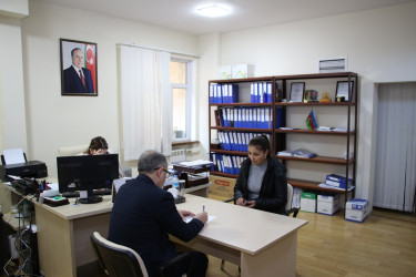 Səbail Rayon İcra Hakimiyyətində keçirilən vətəndaş qəbulları