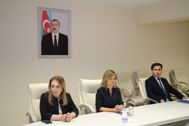 3 nömrəli musiqi məktəbinin direktoru Məhin Orucova yubileyi münasibətilə təbrik olundu
