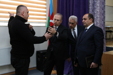 Rayon İcra Hakimiyyətinin başçısı Bayıl yaşayış massivində sakinlərlə növbəti səyyar görüş-qəbul keçirmişdir