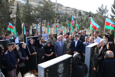 Səbail rayonunda Anım Günü ilə əlaqədar şəhidlərin məzarları ziyarət olundu