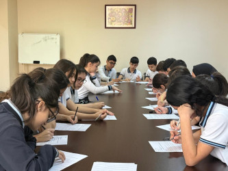 Səbail rayon ümumtəhsil məktəblərində “Uşaqların hüquqları və məsuliyyətləri”  adlı maarifləndirici sorğu keçirilmişdir