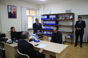 Səbail Rayon İcra Hakimiyyətində keçirilən vətəndaş qəbulları