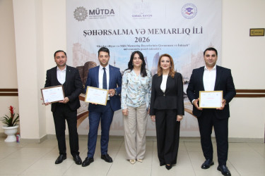 Səbail rayonunda “Heydər Əliyev və Milli Memarlıq Dəyərlərinin Qorunması və İnkişafı” mövzusunda panel müzakirə keçirilmişdir