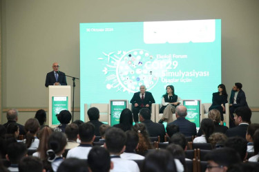 Səbaildə “COP29 Simulyasiyası – Uşaqlar üçün” Ekoloji Forum keçirildi