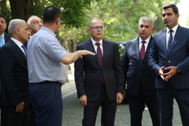 Rayon İcra Hakimiyyətinin başçısı tərəfindən vətəndaş müraciətləri ilə əlaqədar məsələyə yerində baxış keçirilmişdir