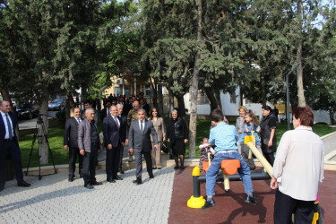 Bayıl yaşayış massivi, İbrahim Məmmədov küçəsində yerləşən park yenidənqurmadan sonra sakinlərin istifadəsinə verildi