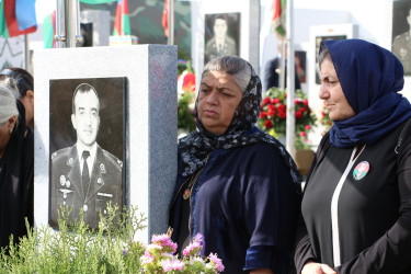 Azərbaycan Silahlı Qüvvələrinin mayoru İlkin Əhədzadənin şəhid olmasının ildönümü ilə əlaqədar II Fəxri Xiyabandakı məzarı ziyarət olundu