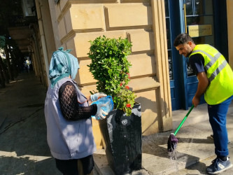 Səbail rayonunda növbəti iməclik keçirilib