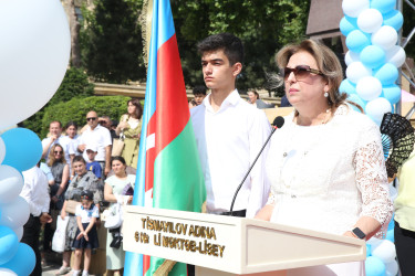 Səbail rayonunun ümumtəhsil məktəblərində “Son zəng” tədbirləri keçirilib