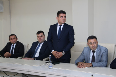 20 Sentyabr – Dövlət Suverenliyi Günü münasibətilə Səbail Rayon İcra Hakimiyyətində tədbir keçirilib