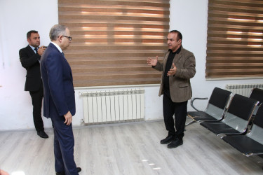 Rayon İcra Hakimiyyətinin başçısı sakinlərlə səyyar görüş keçirmişdir