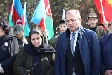 Nağıyev Əli Mehman oğlunun Vətən müharibəsində şəhid olmasının ildönümü qeyd olundu