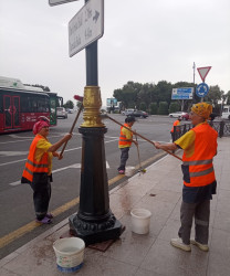 Səbail rayon ərazisində növbəti iməcilik işləri həyata keçirilmişdir