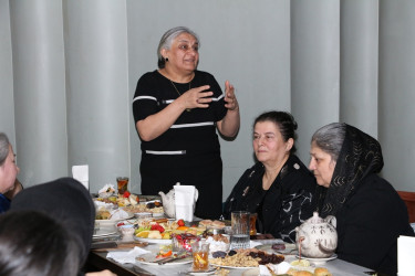 Səbaildə “8 Mart – Beynəlxalq Qadınlar Günü” münasibətilə şəhid anaları ilə görüş keçirilib