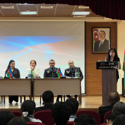 Səbaildə “Narkotik əsrin bəlasıdır, zərərli vərdişlərə yox deyək”, eləcə də “Erkən nikah hallarının qarşısının alınması” mövzularında tədbir keçirilib