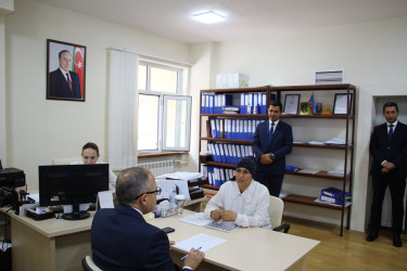 Səbail Rayon İcra Hakimiyyətində keçirilən vətəndaş qəbulları