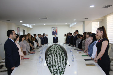 Səbail Rayon İcra Hakimiyyətində 15 İyun - Milli Qurtuluş Gününə həsr olunmuş tədbir keçirilib