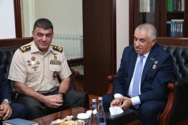Rayon İcra Hakimiyyətinin başçısı müharibə iştirakçıları ilə görüş keçirmişdir