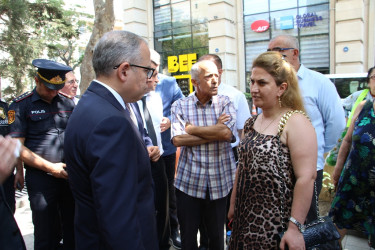 Rayon İcra Hakimiyyətinin başçısı sakinlərlə səyyar görüş keçirmişdir