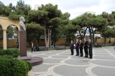 Badamdar qəsəbəsində müharibə veteranları ilə görüş