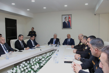Səbail rayonunda “Su hövzələrində insanların təhlükəsizliyinin təmin edilməsi” mövzusunda müşavirə keçirilmişdir
