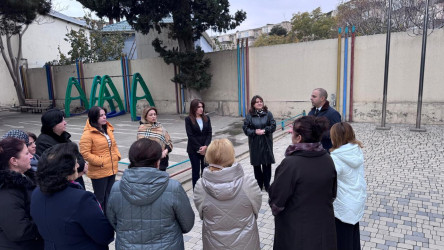 Səbail rayonunda “Gender əsaslı zorakılığa qarşı 16 günlük fəallıq” kampaniyası çərçivəsində maarifləndirmə işləri aparılır