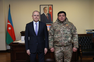 Novruz bayramı ərəfəsində müharibə iştirakçıları ilə görüş keçirilmişdir