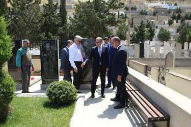 Vətən müharibəsi şəhidlərinin məzarları ziyarət olundu