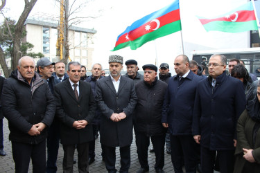 Vətən müharibəsi şəhidi Əli Nağıyevin doğum günü ilə əlaqədar ailə üzvləri ziyarət olunub