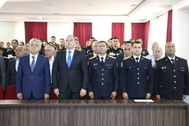 Səbaildə 2 İyul - Azərbaycan Polisi Gününə həsr olunmuş tədbir keçirilib