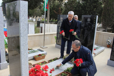 Vətən müharibəsi şəhidlərinin məzarları Ramazan bayramı ərəfəsində ziyarət olundu