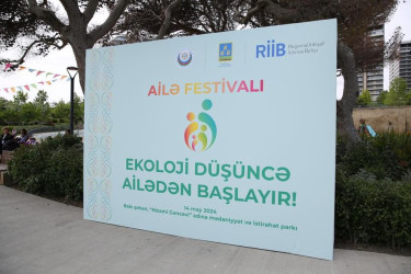 Beynəlxalq Ailə Günü ərəfəsində keçirilən Ailə Festivalında Səbaildən olan ailələr iştirak etmişlər