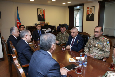 Novruz bayramı ərəfəsində müharibə iştirakçıları ilə görüş keçirilmişdir
